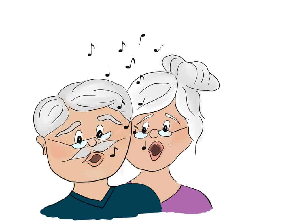 Musizierenn mit Senioren